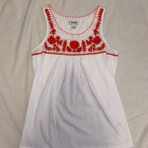 old navy detailed tank top